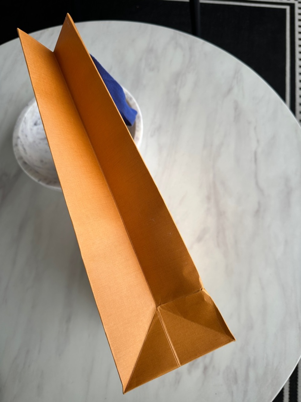 Louis Vuitton Orange Gift Bag - Picture 5 of 8
